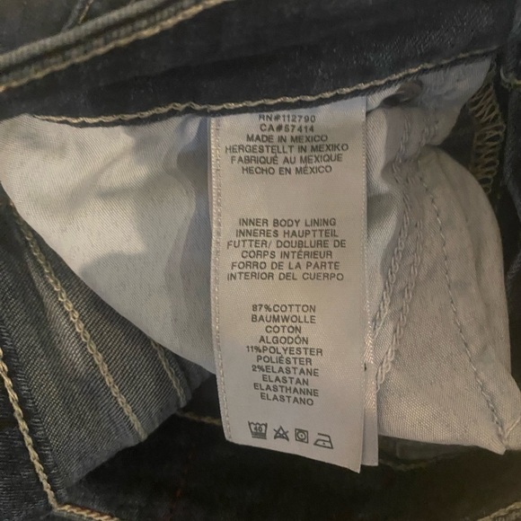 TRUE RELIGION Jeans Billie Mid Rise Straight - SZ 26 NWOT BRAND NEW - Picture 9 of 13